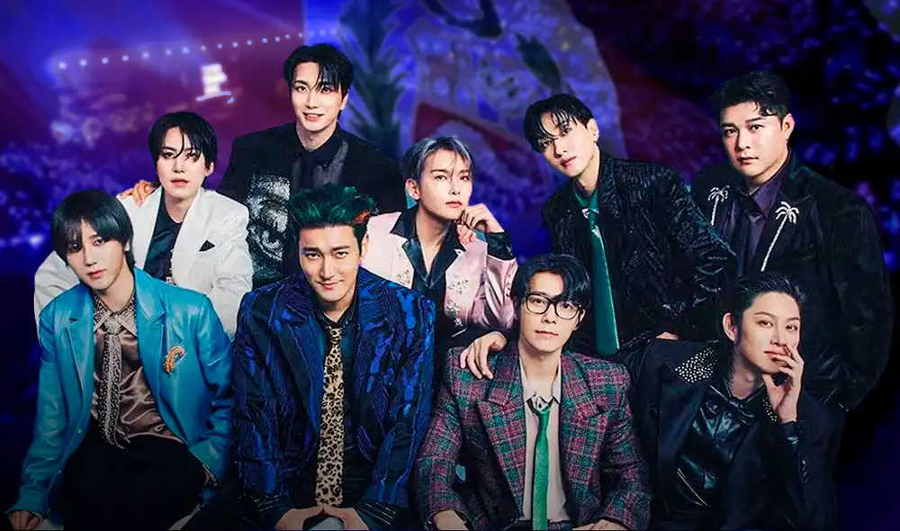 Super Junior se presenta por cuarta vez en el Perú.