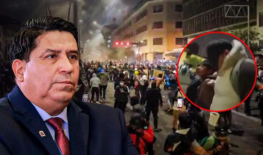 Ministro Tiburcio miente al decir que no hubo ternas en marcha contra Jerí. Foto: composición LR