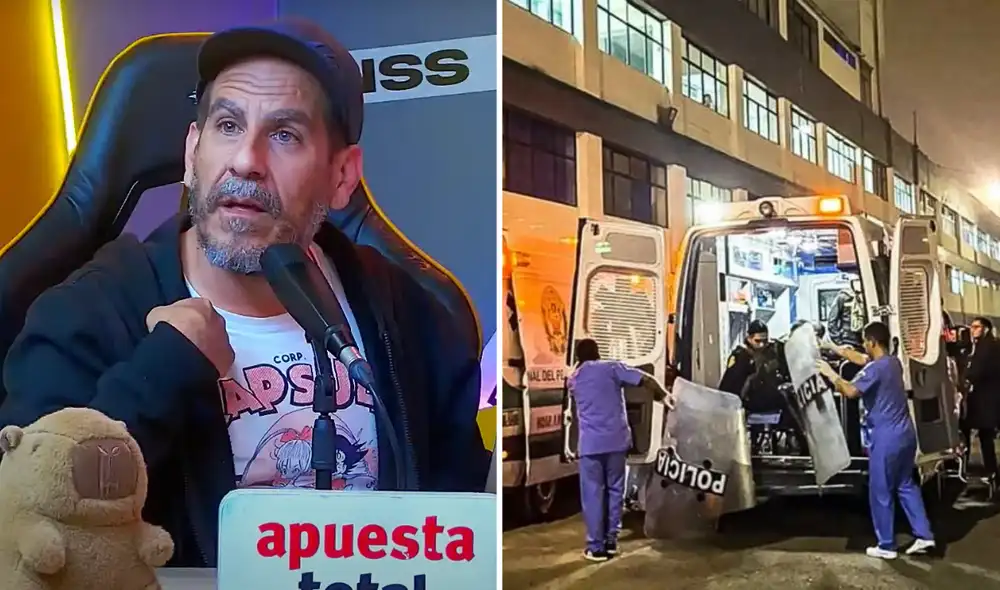 El actor contó que fue testigo de cómo su amigo recibió un impacto de bomba lacrimógena durante la marcha. El actor contó que fue testigo de cómo su amigo recibió un impacto de bomba lacrimógena durante la marcha.