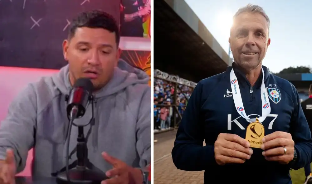 Reimond Manco le bajó el dedo a Gustavo Álvarez para la selección peruana. Foto:Lr/A Presión
