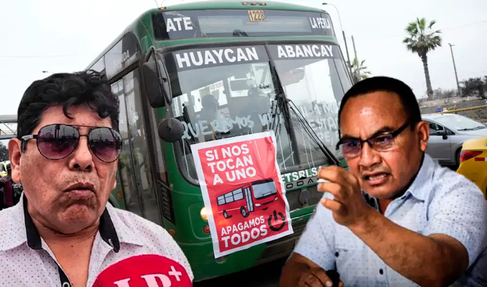 Transportistas esperan la siguiente reunión en noviembre para llegar a un acuerdo con los congresistas. Foto: Composición LR