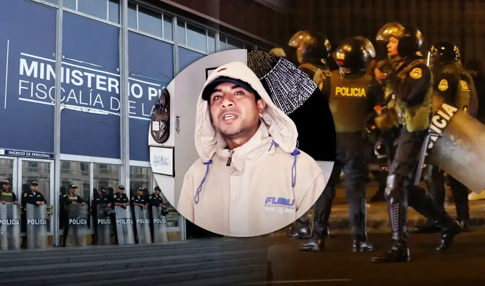 La fiscalía busca identificar al responsable del disparo que causó la muerte de Ruíz Sanz durante una marcha. Foto: composición LR