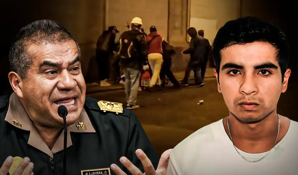 Óscar Arriola confirmó que Eduardo Sanz fue asesinado por el suboficial de la Policía Luis Magallanes | Composición: Jazmín Ceras / Foto: LR.