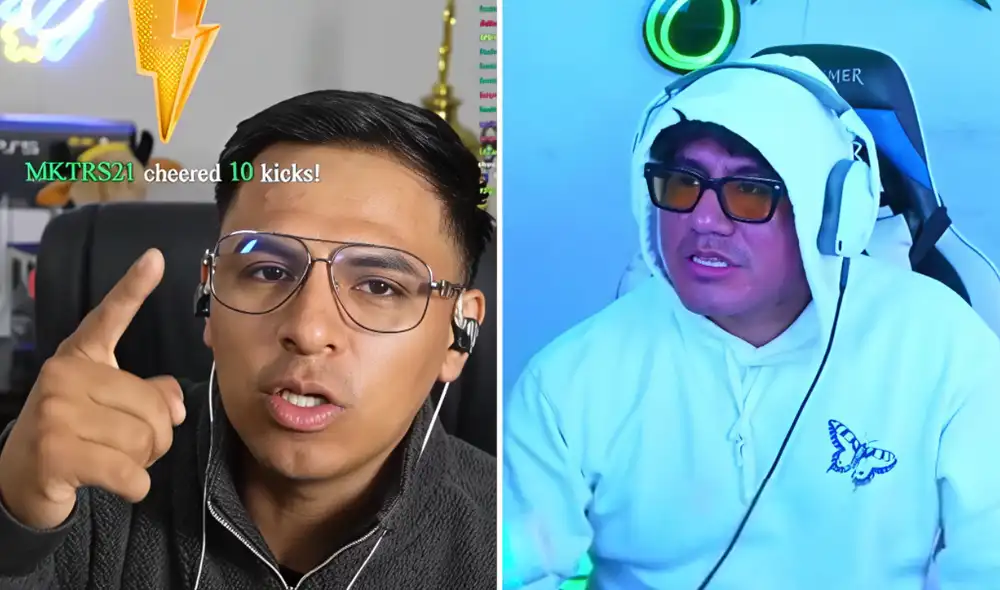 Sideral Arremete Contra Franco Vidal por criticar a streamers que participaron de la marcha del 15 de octubre