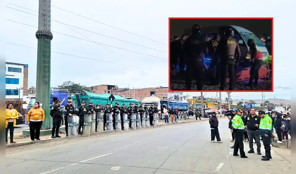 Transportistas fueron apoyados por pasajeros, quienes respaldaron la medida de protesta. Foto: Mabel Alva/ La República. Transportistas fueron apoyados por pasajeros, quienes respaldaron la medida de protesta. Foto: Mabel Alva/ La República.