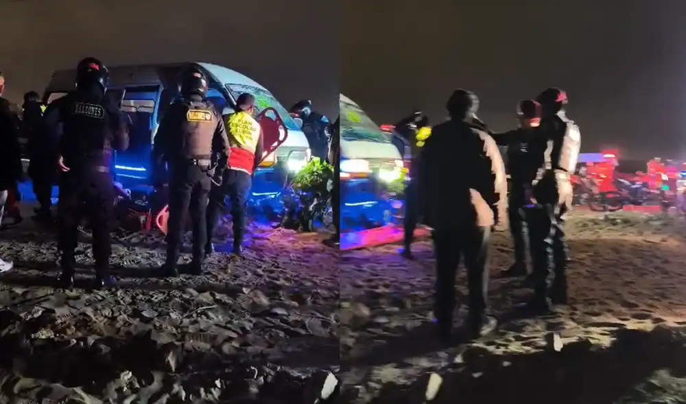 Una mujer permanece en estado crítico en el Hospital de Villa El Salvador. Es una de las tres personas heridas durante el ataque que sufrió una combi que cubría la ruta Chepén-Lurín.