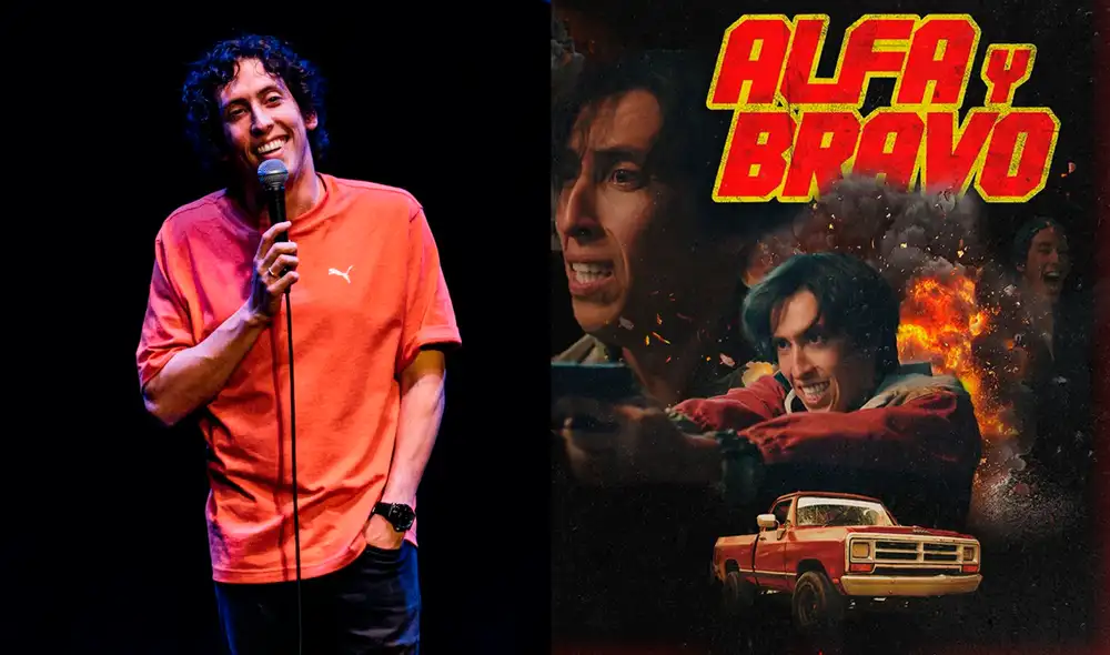 Mateo Garrido Lecca elogia el trabajo de Aarón Otoya en 'Alpha y Bravo', una producción que combina comedia y acción, logrando captar la atención de las audiencias.