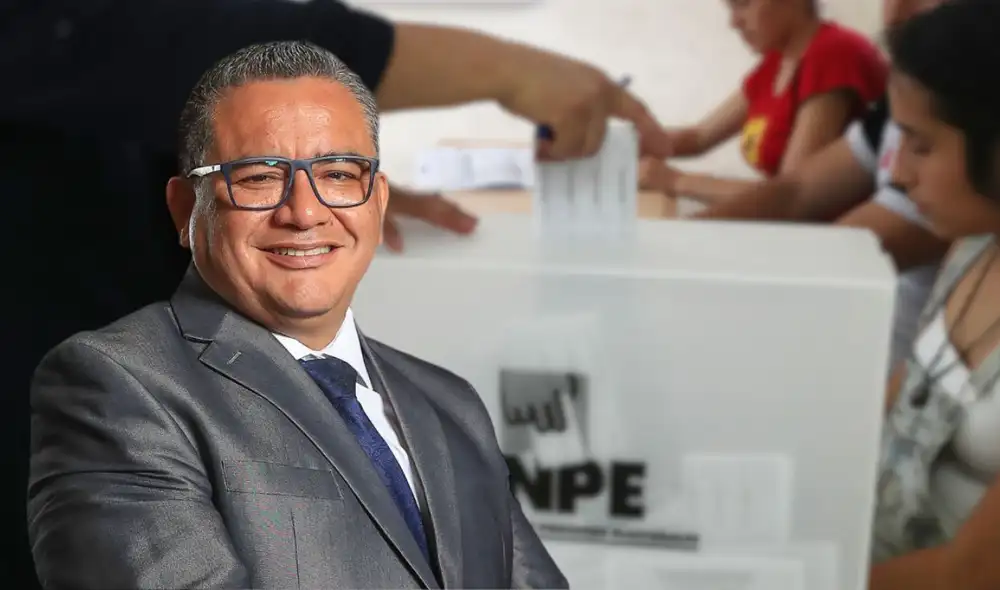 Santiváñez renunció a inicios de octubre al cargo de ministro de Justicia del vacado gobierno de Dina Boluarte. Foto: composición LR Santiváñez renunció a inicios de octubre al cargo de ministro de Justicia del vacado gobierno de Dina Boluarte. Foto: composición LR