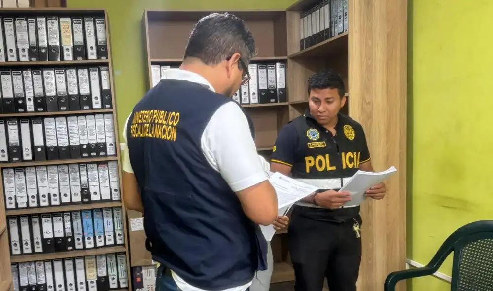 Fiscalía investiga irregularidades en obras de iluminación pública. Foto: Ministerio Público. Fiscalía investiga irregularidades en obras de iluminación pública. Foto: Ministerio Público.