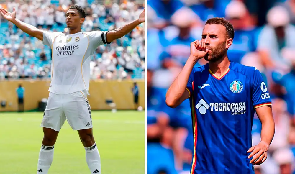 Real Madrid vs Getafe este domingo 19. Foto: composición LR/Jude Bellinghan/Borja Mayoral