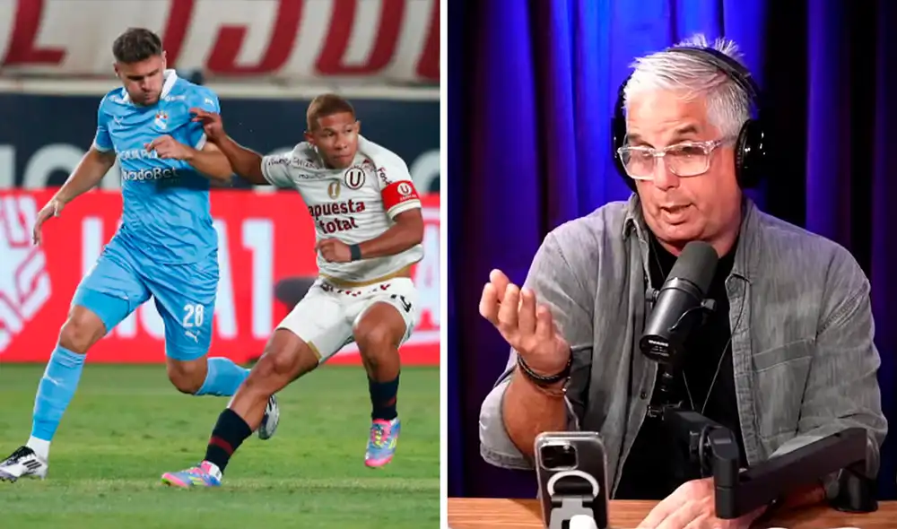 Diego Rebagliati dio su análisis sobre la posibilidad de que Universitario sea campeón frente a Sporting Cristal. Foto: composición LR/Los Reba/Liga 1