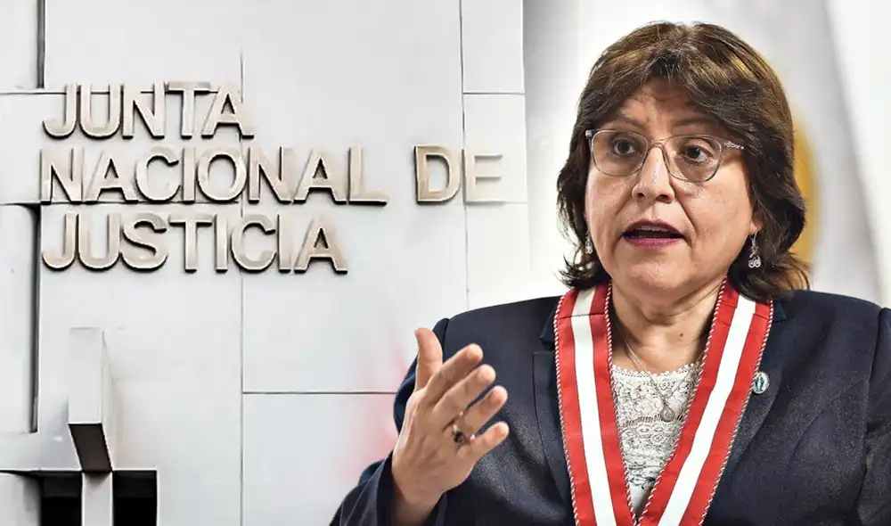 Delia Espinoza debe ser repuesta como fiscal de la Nación por a JNJ. Foto: composición LR Delia Espinoza debe ser repuesta como fiscal de la Nación por a JNJ. Foto: composición LR
