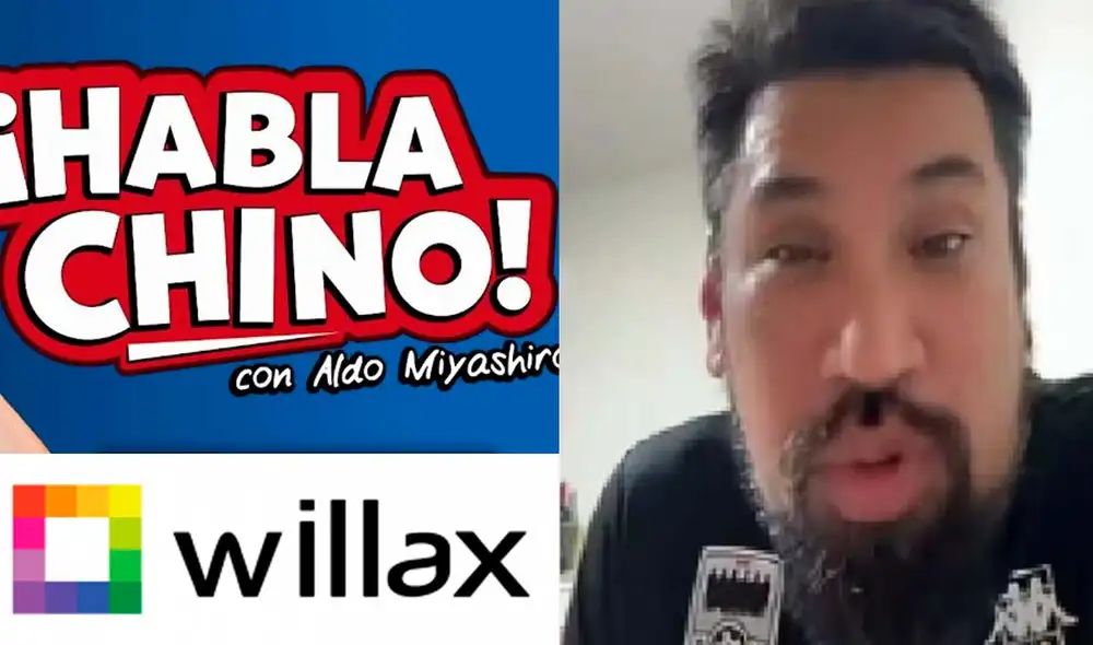 Aldo Miyashiro no sabe si continuará en Willax. Foto: Composición LR/Captura/YouTube/Captura/TikTok