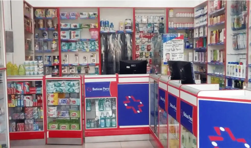 El país cuenta con 7.282 boticas y farmacias privadas autorizadas, de las cuales el 83% son negocios independientes.