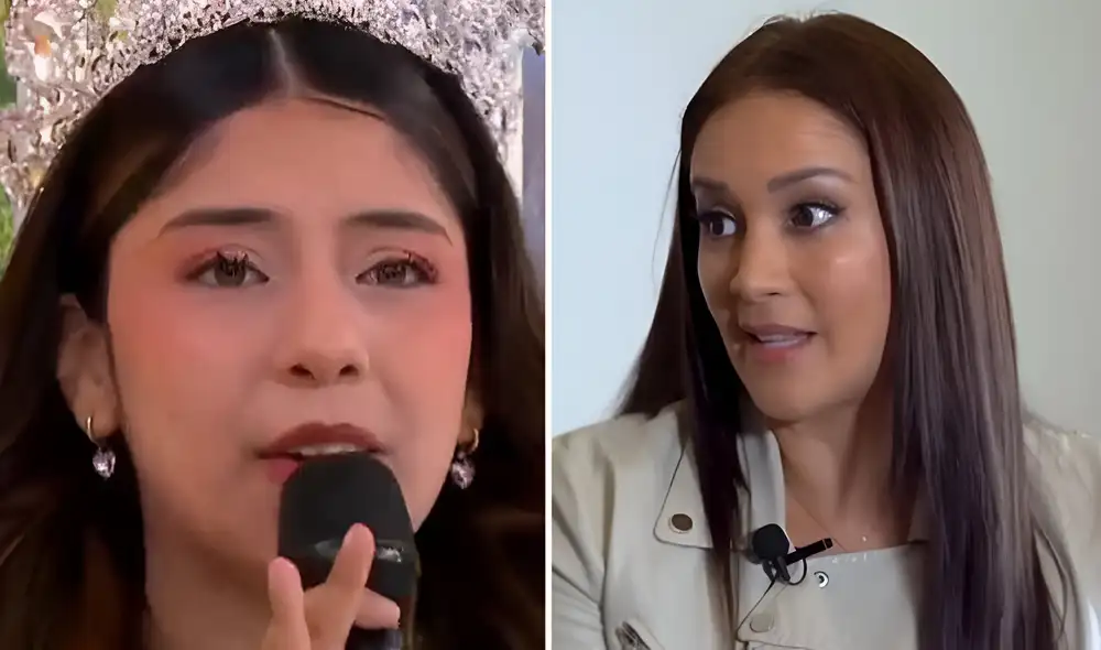 Marina Mora destacó el potencial de tiktoker para el Miss Perú. Marina Mora destacó el potencial de tiktoker para el Miss Perú.