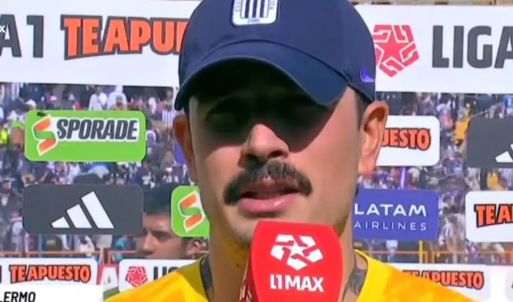 Guillermo Viscarra incómodo por el último gol de Sport Huancayo. Foto: L1/MAX Guillermo Viscarra incómodo por el último gol de Sport Huancayo. Foto: L1/MAX