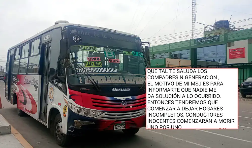 Conductores temen por la vida de sus familias y piden protección a la Policía. Conductores temen por la vida de sus familias y piden protección a la Policía.