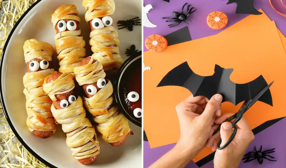 Fiestas temáticas, películas de terror y manualidades.