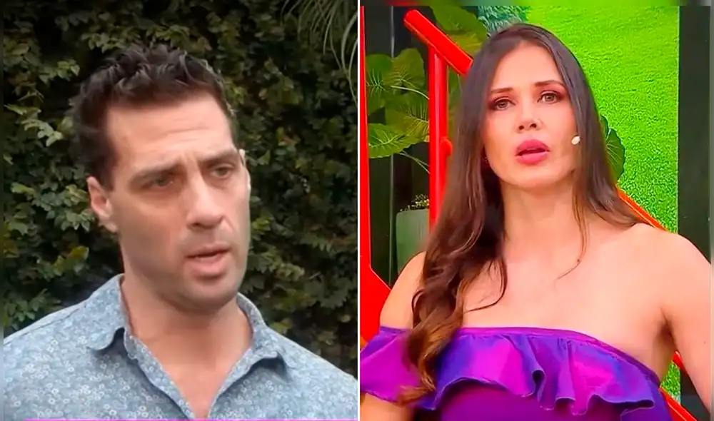 Gustavo Salcedo reveló tener una buena relación como padres con Maju Mantilla. Foto: Composición LR/Willax/Latina.