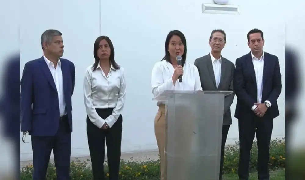 Keiko Fujimori no denunciará a fiscales, pero el partido podría hacerlo