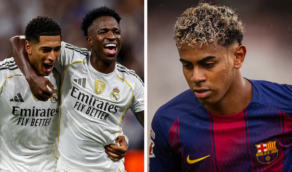 Real Madrid y Barcelona se enfrentan desde las 10.15 a. m. Foto: composición LR/X