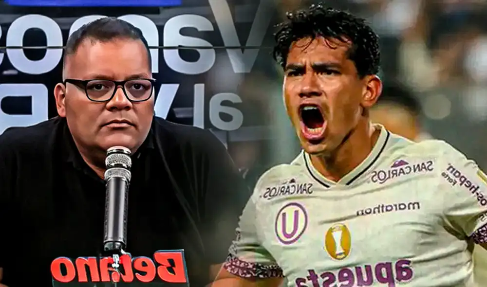 El periodista deportivo tuvo una fría reacción tras el gol agónico del 'Tunche' Rivera.