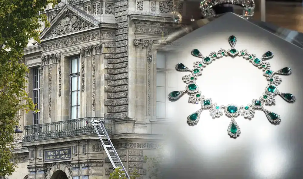 Fiscalía de París confirma que el robo en el Louvre alcanzó un valor de 88 millones de euros por nueve joyas de la corona francesa. Foto: composición LR/AFP