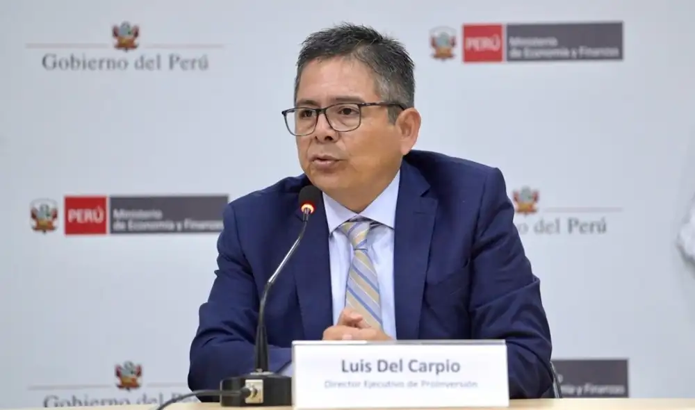 Luis Del Carpio retorna a Proinversión. Había asumido la dirección ejecutiva en febrero de este año en reemplazo de José Salardi. Foto: MEF Luis Del Carpio retorna a Proinversión. Había asumido la dirección ejecutiva en febrero de este año en reemplazo de José Salardi. Foto: MEF