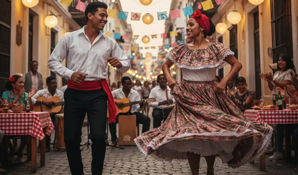 Peruanos celebran el Día de la Canción Criolla cada 31 de octubre. Peruanos celebran el Día de la Canción Criolla cada 31 de octubre.