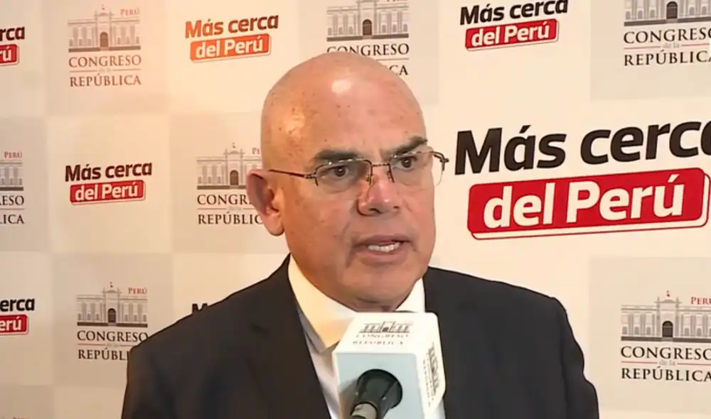 El presidente del Consejo de Ministros, Ernesto Álvarez. Foto: captura de pantalla El presidente del Consejo de Ministros, Ernesto Álvarez. Foto: captura de pantalla