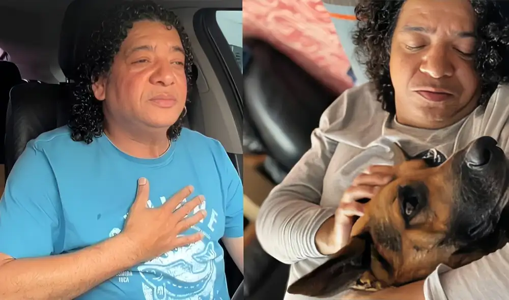 Carlos Vílchez expone su dolor con sentido mensaje tras sufrir pérdida de su perrito: "Eres un angelito".