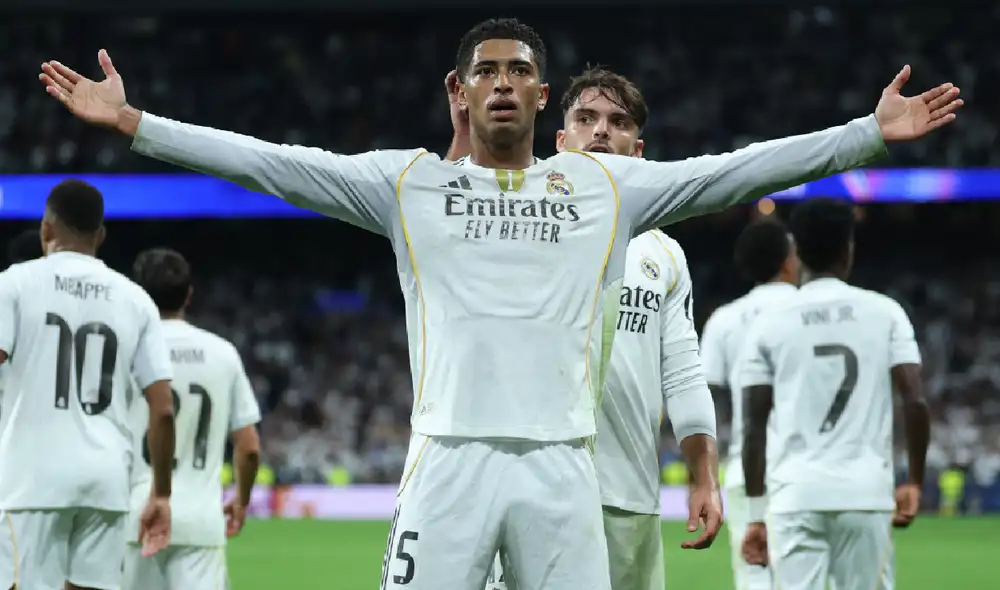 Jude Bellingham anotó para el Real Madrid
