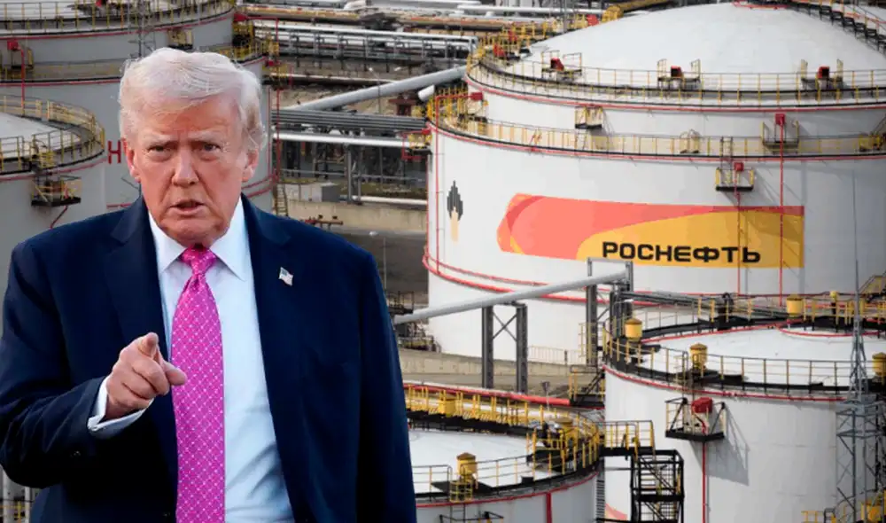 Estados Unidos anunció la sanción hacia las dos petroleras más grandes de Rusia. Estados Unidos anunció la sanción hacia las dos petroleras más grandes de Rusia.