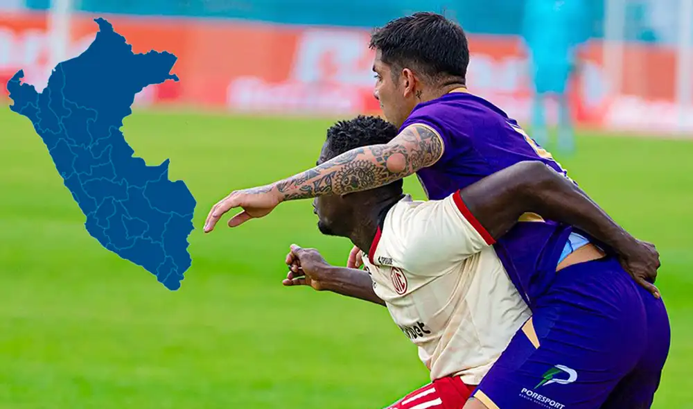 UTC y Comerciantes Unidos son los 2 equipos de Cajamarca en esta Liga 1 2025. Si evitan el descenso, en 2026 podría sumárseles FC Cajamarca. Foto: composición de LR/UTC