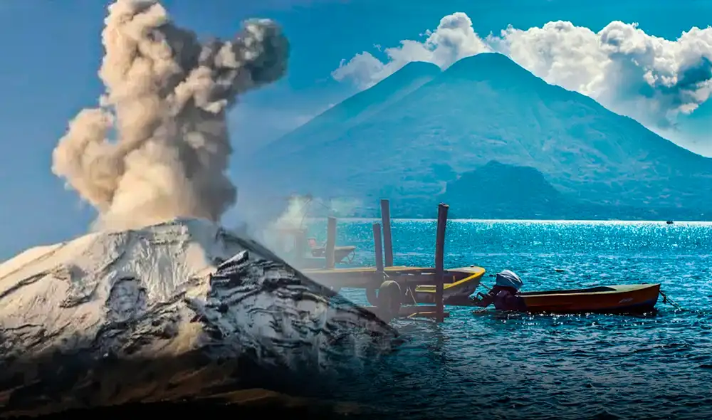 La erupción de Los Chocoyos, una supererupción volcánica que ocurrió hace unos 84.000 años, formó el lago de América Latina.