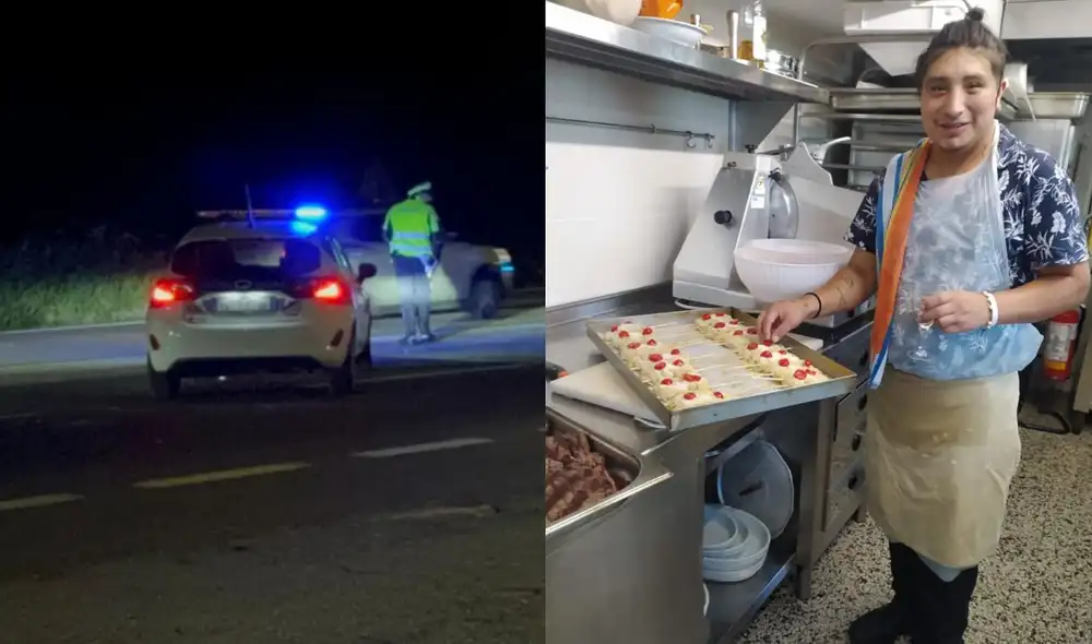 Roberto Enrique Villanueva, de 24 años, fue atropellado en Pesaro, Italia. Su familia organiza actividades para cubrir los costos del proceso de repatriación, que son elevados en euros.