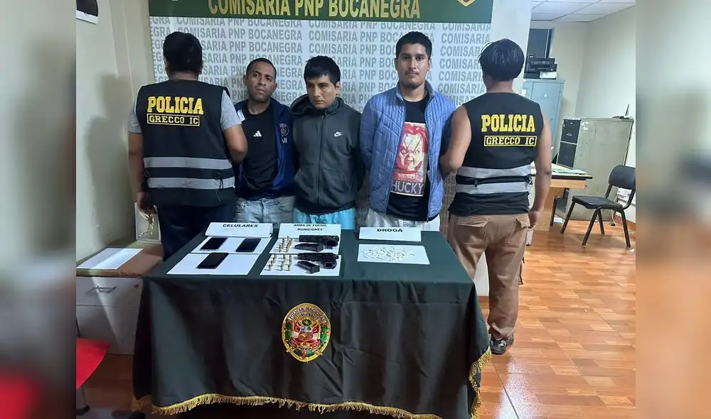 Banda criminal desarticulada en estado de emergencia. Banda criminal desarticulada en estado de emergencia.