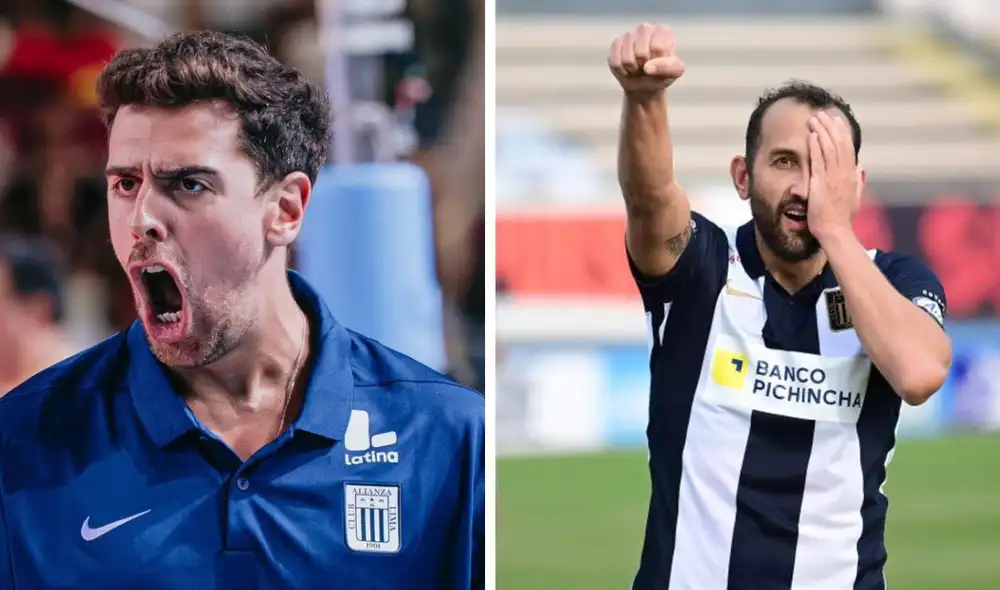 Hernán Barcos asombra con bonito regalo al DT de Alianza Lima. Foto: Lr/L1 MAX