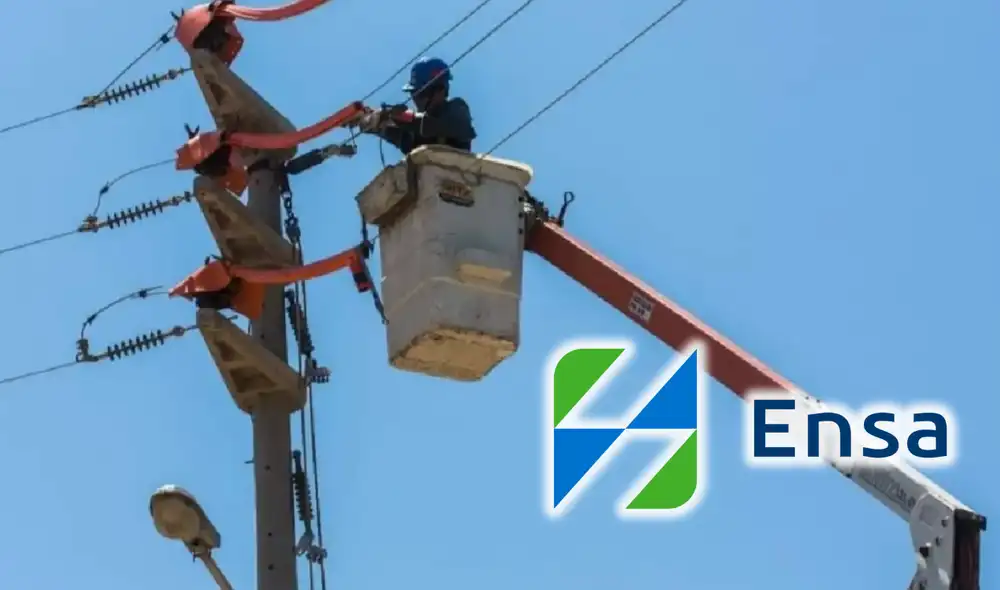 Cortes programados de energía eléctrica en Lambayeque por ENSA.