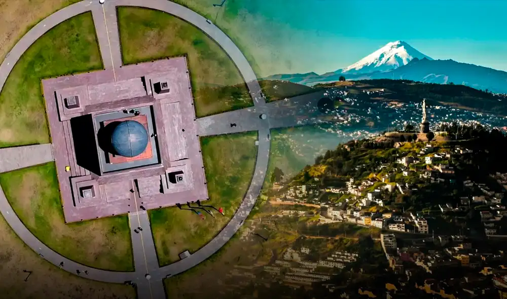 La línea del Ecuador, un círculo imaginario de latitud 0° que divide a la Tierra, está conectada con esa ciudad de América Latina.