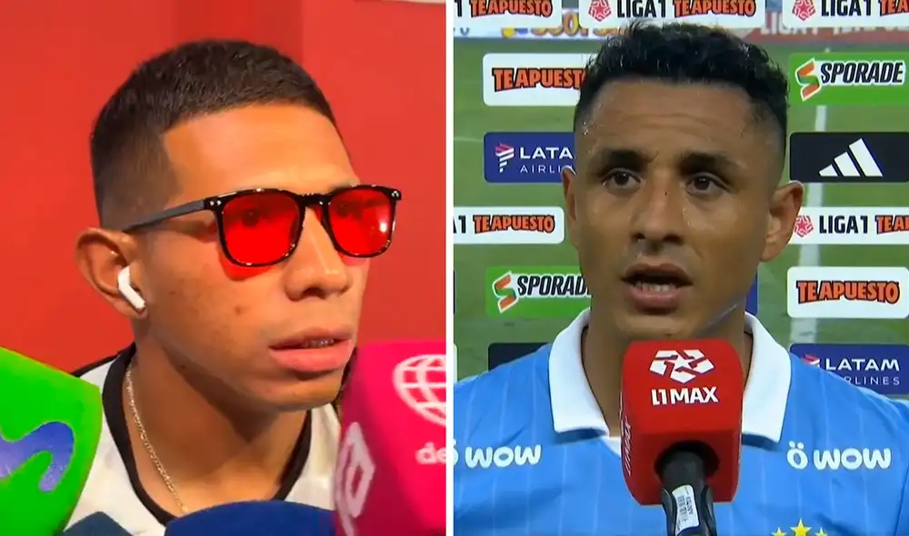 Edison Flores respondió sobre los comentario de Yoshimar Yotún. Foto: composición LR/GolPerú/L1 Max
