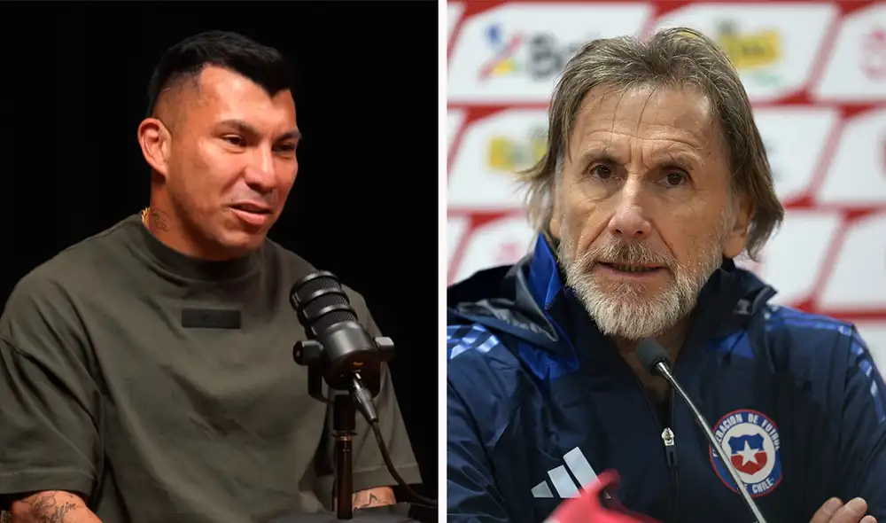 Ricardo Gareca nunca llamó a Gary Medel a la selección chilena. Foto: composición LR/AFP