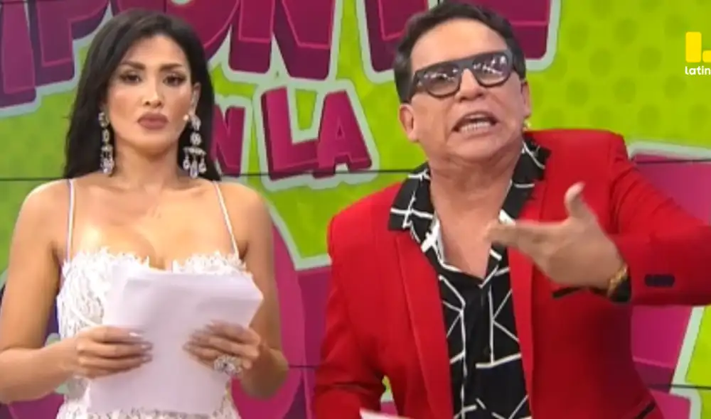 'Ponte en la cola', con Michelle Soifer y Ricardo Rondón, tocaba temas de la farándula peruana. Foto: Latina. 'Ponte en la cola', con Michelle Soifer y Ricardo Rondón, tocaba temas de la farándula peruana. Foto: Latina.