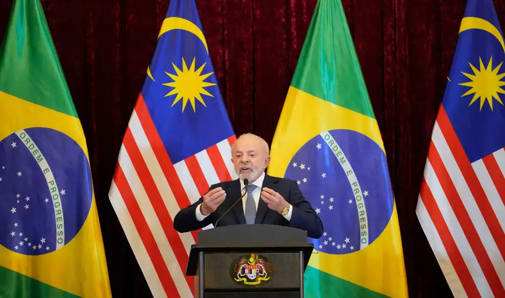Declaraciones fueron brindadas durante la visita de Lula da Silva a Malasia.
