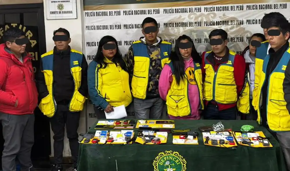 Operativo ocurrió en la provincia de Sánchez Carrión. Foto: PNP.