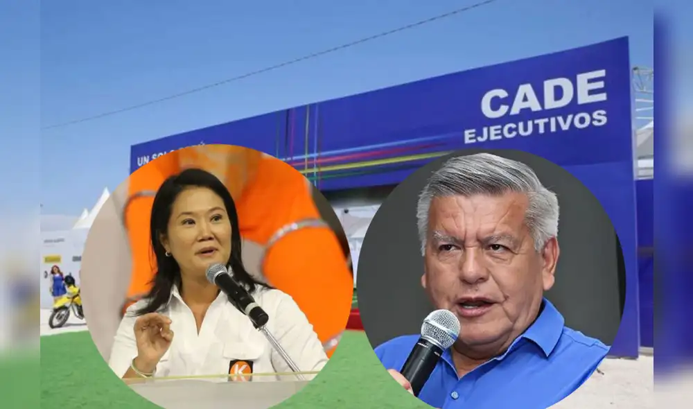 Fujimori y Acuña cancelan su participación en la CADE 2025.