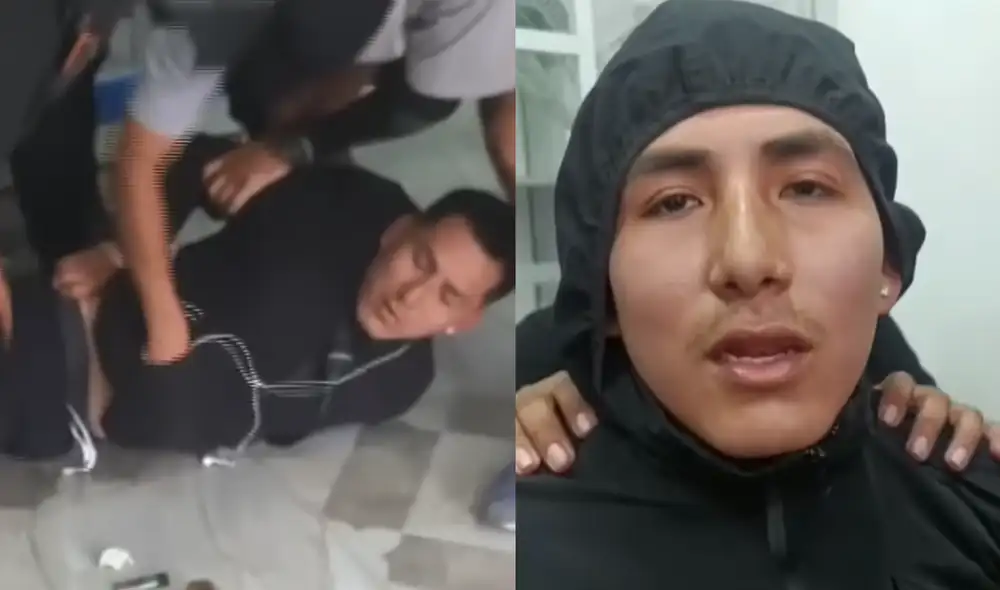 Extorsionador es capturado por la PNP en el preciso momento que extorsionaba a un trabajador de farmacia en El Agustino. Extorsionador es capturado por la PNP en el preciso momento que extorsionaba a un trabajador de farmacia en El Agustino.