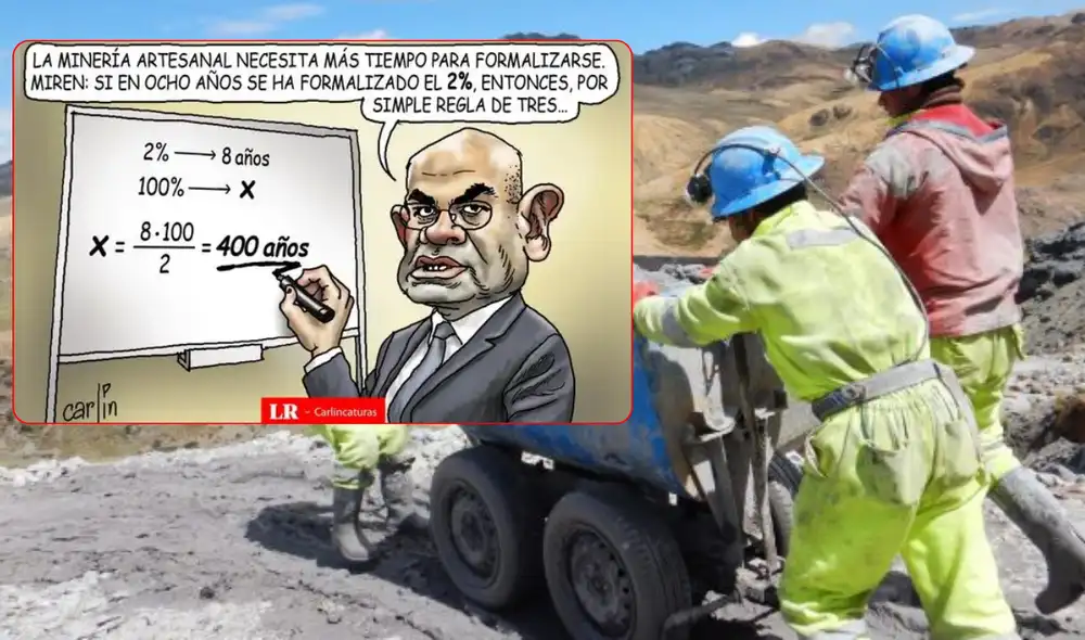 Caricatura de hoy, lunes 27 de octubre, sobre una posible ampliación del Reinfo. Foto: Composición/LR