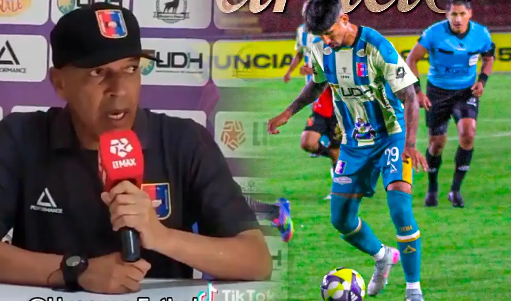 Roberto Mosquera asumió las riendas de Alianza Universidad en pleno Torneo Clausura. Foto: composición LR/TikTok de Huánuco Fútbol/Alianza Universidad