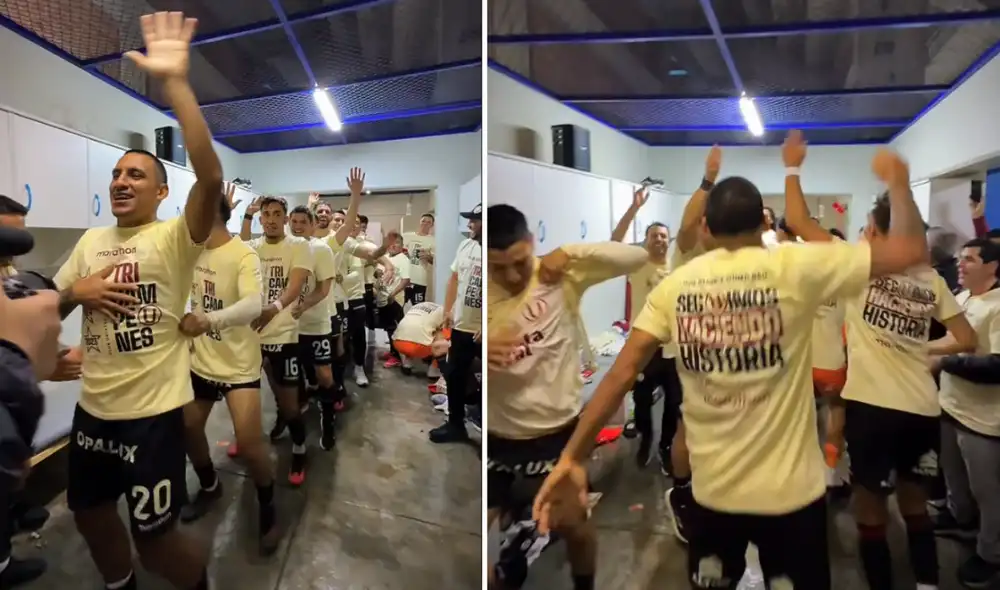 El baile de los futbolistas de Universitario generó muchos comentarios entre los hinchas cremas. El baile de los futbolistas de Universitario generó muchos comentarios entre los hinchas cremas.